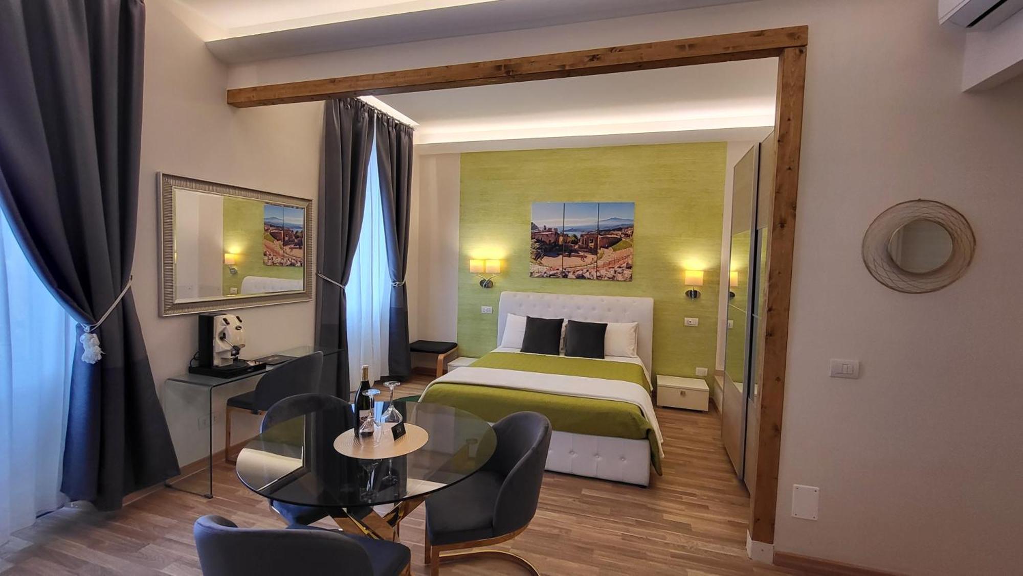 טאורמינה I Due Grifoni Studio Flat מראה חיצוני תמונה